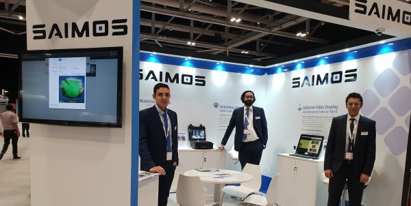 The SAIMOS team at our stand during Oman Fire, Safety & Security 2018