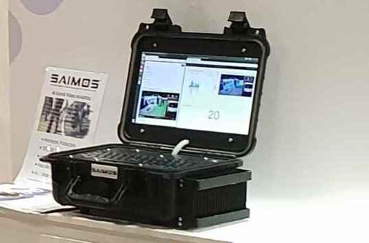 SAIMOS WatchBox at the Oman Fire, Safety & Security 2018